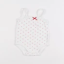 Vertbaudet - body blanc - 6 mois