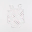 Vertbaudet - body blanc - 6 mois