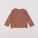 Vertbaudet - tee-shirt marron - 18 mois