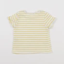H&M - tee-shirt blanc, jaune - 3/6 mois