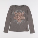 IKKS - tee-shirt marron - 10 ans