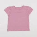 Next - tee-shirt rose - 18/24 mois