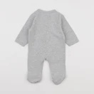 Vertbaudet - pyjama coton gris - 1 mois