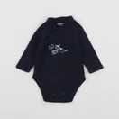 Vertbaudet - body bleu - 1 mois