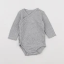 La Redoute - body gris - 3 mois
