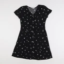 H&M - robe noir - 11/12 ans