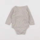 Vertbaudet - body beige - 1 mois