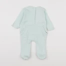 Vertbaudet - pyjama coton vert - 1 mois