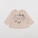 Tape à l'oeil - tee-shirt rose - 3 mois