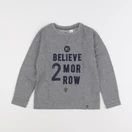 Okaidi - tee-shirt gris - 6 ans