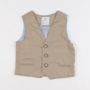 Okaidi - gilet beige - 6 ans