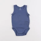H&M - body bleu - 6 mois