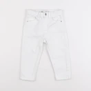 Zara - jean blanc - 12/18 mois