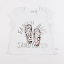 IKKS - tee-shirt blanc - 2 ans