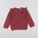 Vertbaudet - pull rouge - 2 ans
