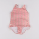 La Redoute - maillot de bain blanc, rose - 3 ans