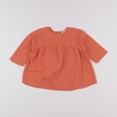 Monoprix - blouse orange - 3 ans