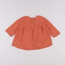 Monoprix - blouse orange - 3 ans