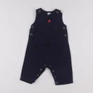 Petit Bateau - salopette bleu - 6 mois