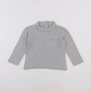 Vertbaudet - sous-pull gris - 24 mois