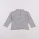 Vertbaudet - sous-pull gris - 24 mois