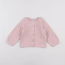 Vertbaudet - sweat rose, or - 24 mois