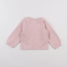 Vertbaudet - sweat rose, or - 24 mois