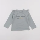 Vertbaudet - tee-shirt bleu - 24 mois