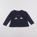 Vertbaudet - tee-shirt bleu - 2 ans