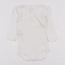 Petit Bateau - body blanc - 6 mois