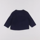 Petit Bateau - chemise bleu - 6 mois
