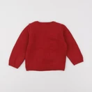 Vertbaudet - pull rouge - 18 mois