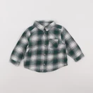 Vertbaudet - chemise vert - 9 mois