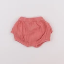 Vertbaudet - bloomer volants au dos rose - 3 mois