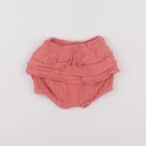 Vertbaudet - bloomer volants au dos rose - 3 mois
