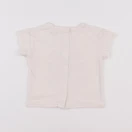 Vertbaudet - tee-shirt blanc - 6 mois