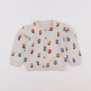 Boutchou - gilet multicolore - 9 mois