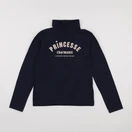 Vertbaudet - sous-pull bleu - 10 ans