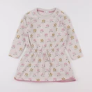 Vertbaudet - robe blanc, rose - 4 ans