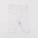 La Redoute - legging blanc - 3 mois