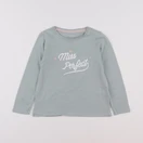 Vertbaudet - tee-shirt bleu - 5 ans
