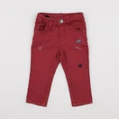 IKKS - jean rouge - 6 mois