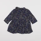 IKKS - robe bleu - 6 mois