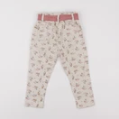 Vertbaudet - jean beige - 24 mois