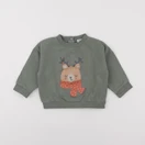Vertbaudet - sweat vert - 18 mois