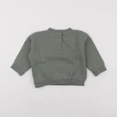 Vertbaudet - sweat vert - 18 mois