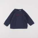 Vertbaudet - sweat bleu - 12 mois