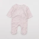 Vertbaudet - pyjama velours rose - 1 mois
