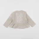 IKKS - sweat imprimé au dos beige, or - 18 mois