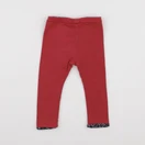IKKS - legging rouge - 12 mois